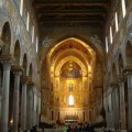 Duomo di Monreale  Navata centrale e Abside - 
Foto archivio A.Gaetani