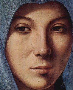 Museo Palazzo Abatellis - Antonello da Messina - l'Annunciata - foto archivio A.Gaetani