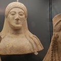 Museo Salinas - testa fittile divinita - foto A.Gaetani